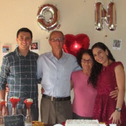 Foto de Quesia e Nicolas