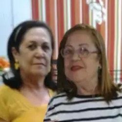 Foto de Aparecida e Dilma